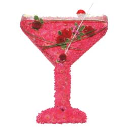 Funeral Tribute - Cocktail Glass