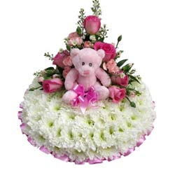 Funeral Wreath - Baby Girl